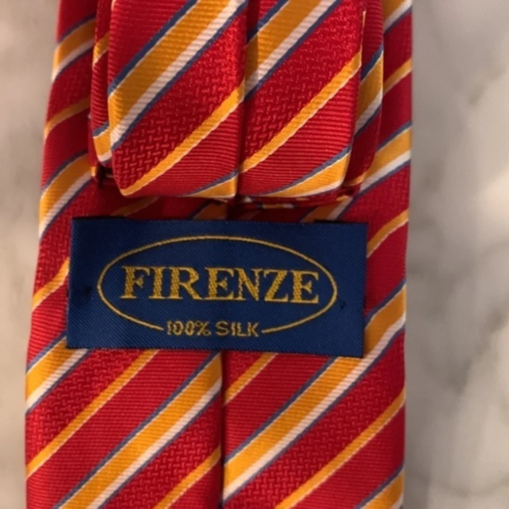 Mens firenze striped tie